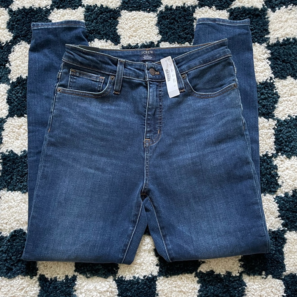 NWT J.Crew high waist jeans